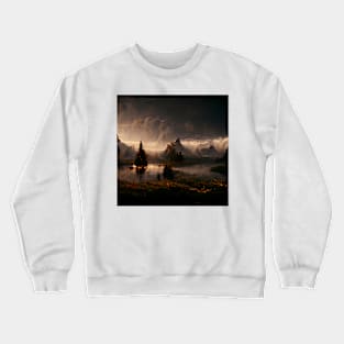 The road to Mordor #7 Crewneck Sweatshirt